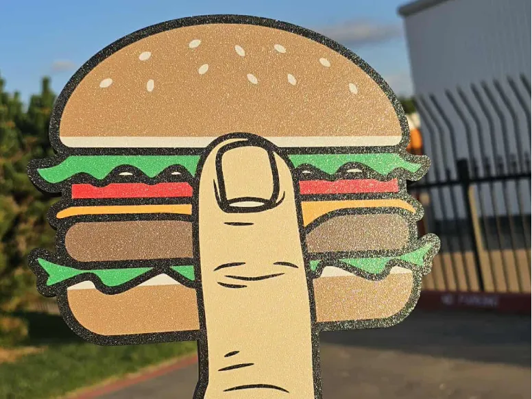 Plain Jane RuPaul's Drag Race BURGER FINGER! 