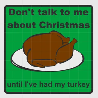Thanksgiving Coaster