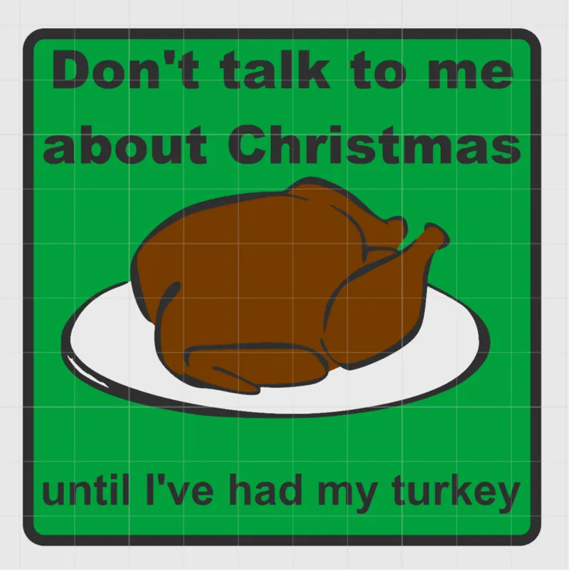 Thanksgiving Coaster