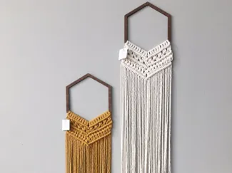 polygon macrame blank