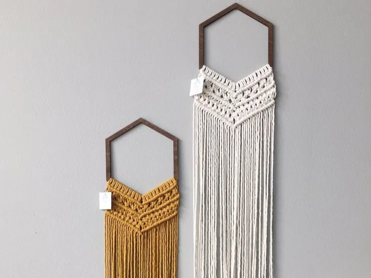 polygon macrame blank