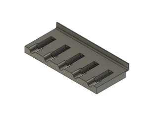 Slatwall Tool Holder Type 4