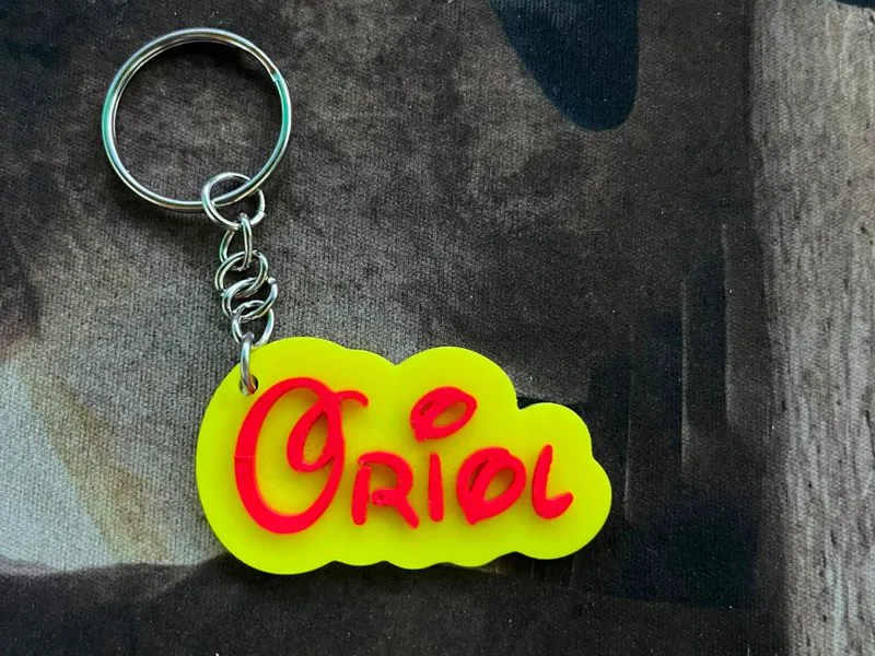 Llavero con el nombre de Oriol