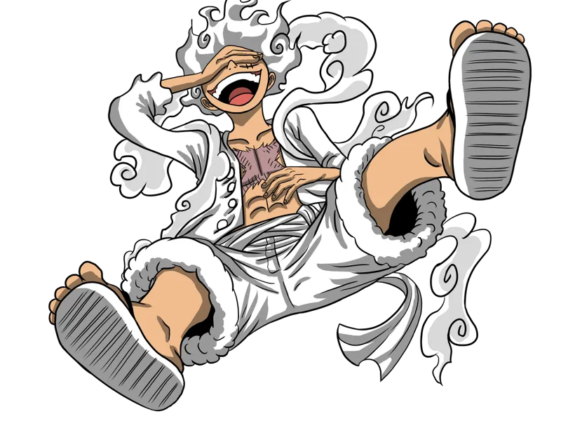 Monkey.D.Luffy Gear 5 Statue