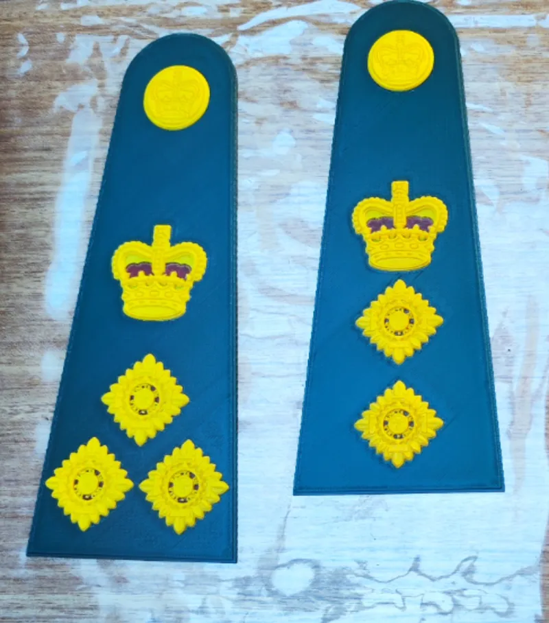 British Army Rank Col and Brig