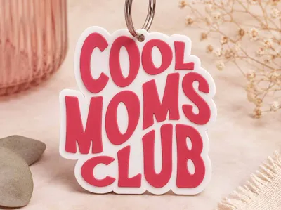 Cool Moms Club Keychain
