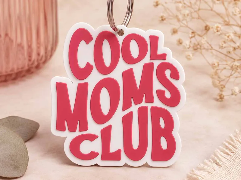 Cool Moms Club Keychain
