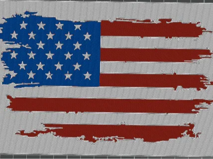 USA Flag HueForge