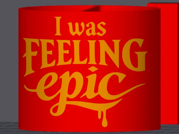 I was Feeling Epic Utensils Holder