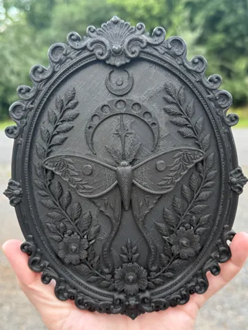 Marco decorativo: Moth and Moon Frame — vista de referencia 2