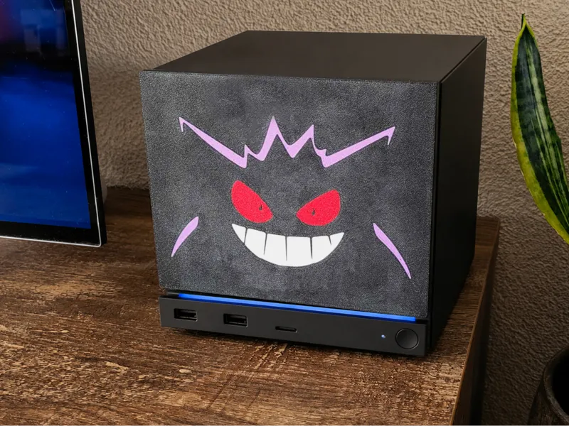 Steam Machine Plate - Mario Block