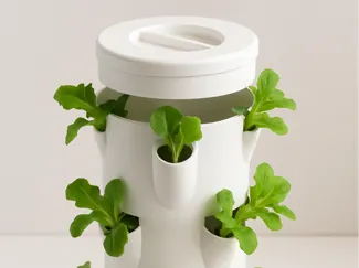 Hydroponic garden tower extra wide