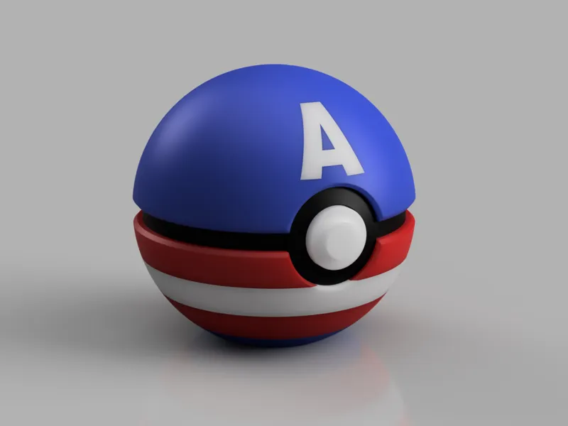 Pokéball Captain America