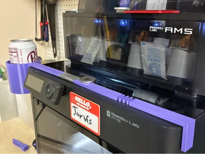 3D Printer Drink Holder NO AMS