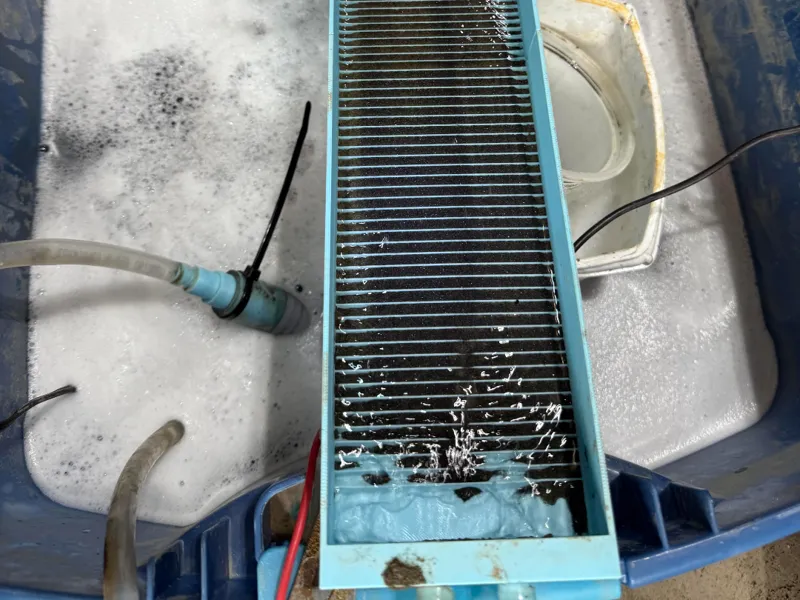 clean up sluice for floral gold