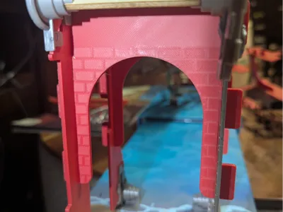 Smaller Bridge part from Bridge or Bust Board Game