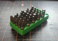 Bac Gridfinity compact pour embouts hexagonaux — photo 1
