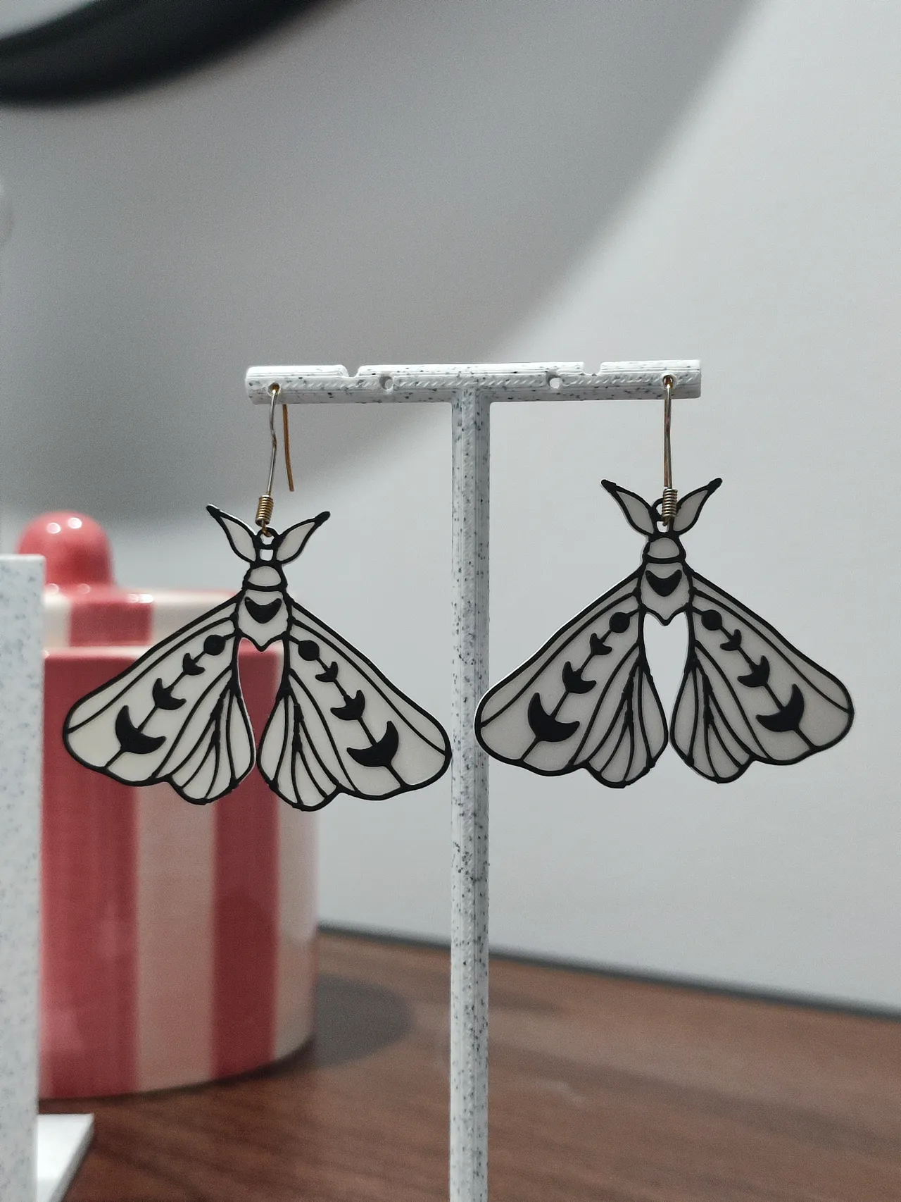 Aretes Polilla de Luna view 2