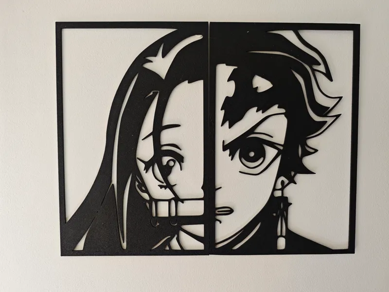 Demon Slayer Wall Art – Edición Hermanos