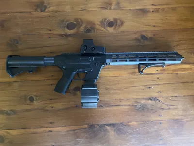 Mostly 3D printed MPX Gel Blaster