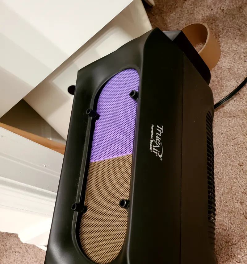 Air purifier activated carbon filter