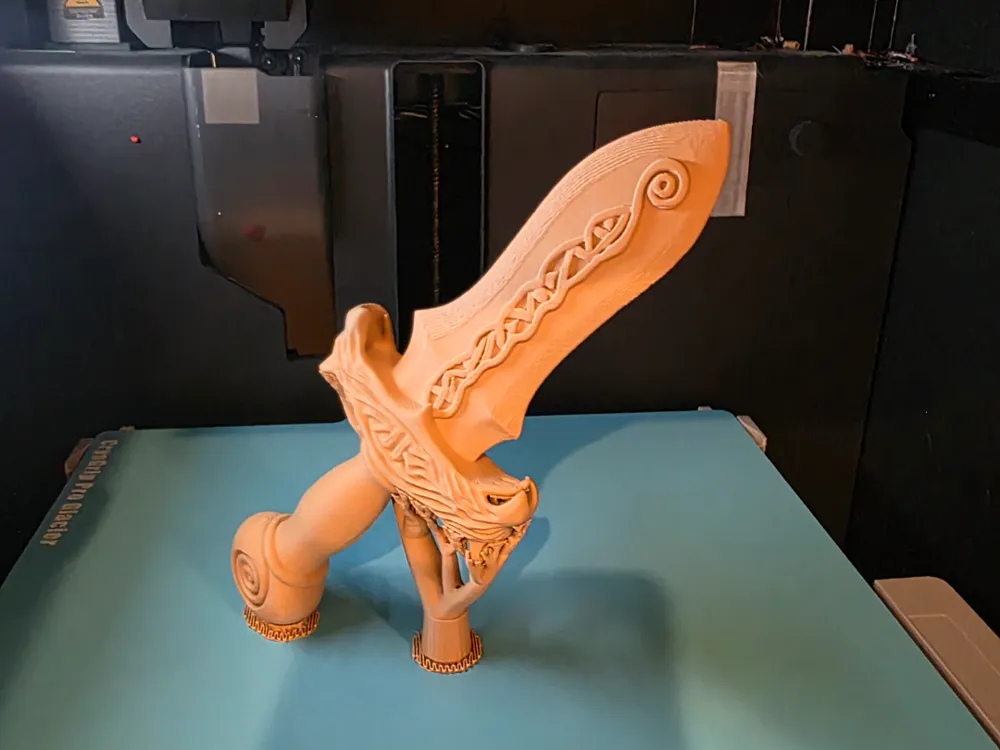 Celtic Rune Dagger - Free 3D Print Model - MakerWorld