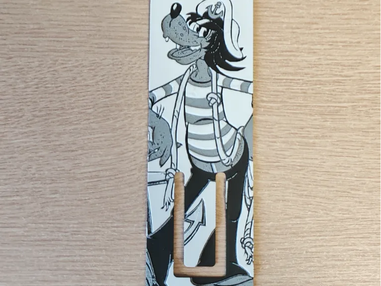 Well, wait .Wolf bookmark.