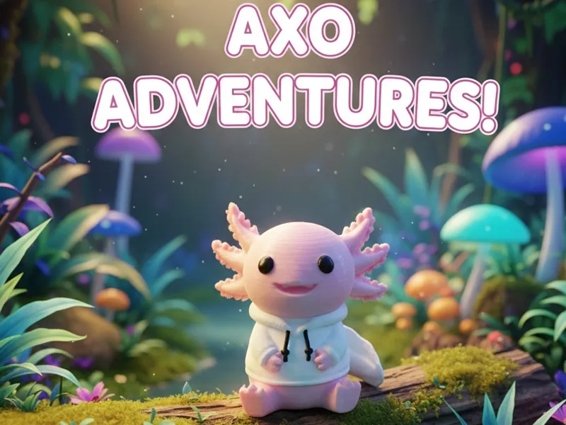 Kleiner Axolotl im Hoodie Easy Print!