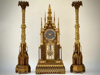 Kit 011：Pendule à la cathédrale d'époque Charles X