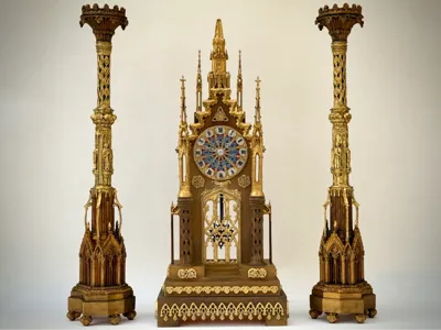 Kit 011: Charles X period cathedral clock