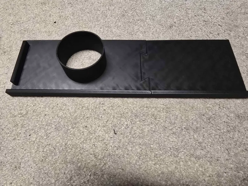 window vent for 75 mm tube and 380mm height window