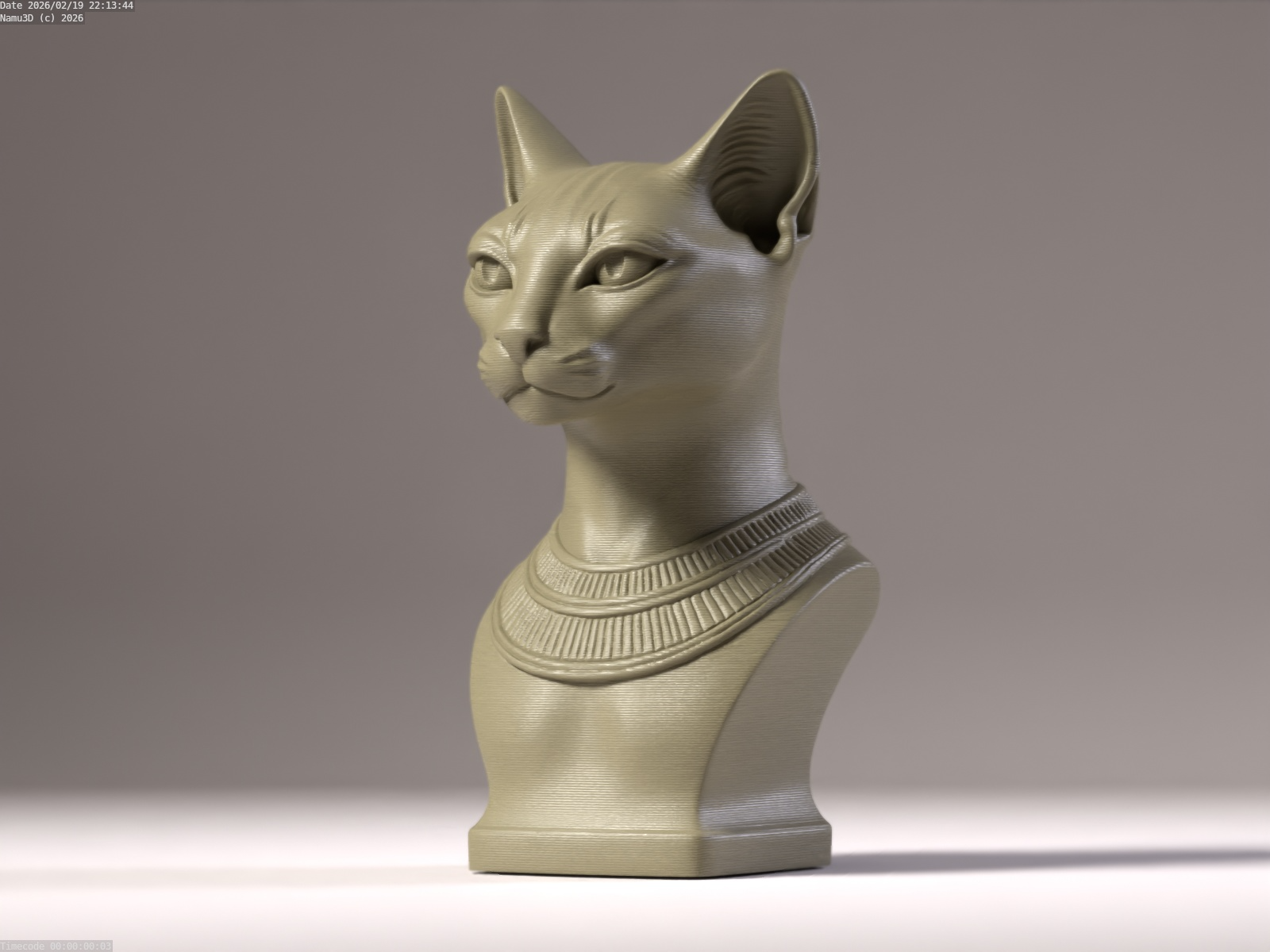 Sphynx cat - tabletop decorative figurine
