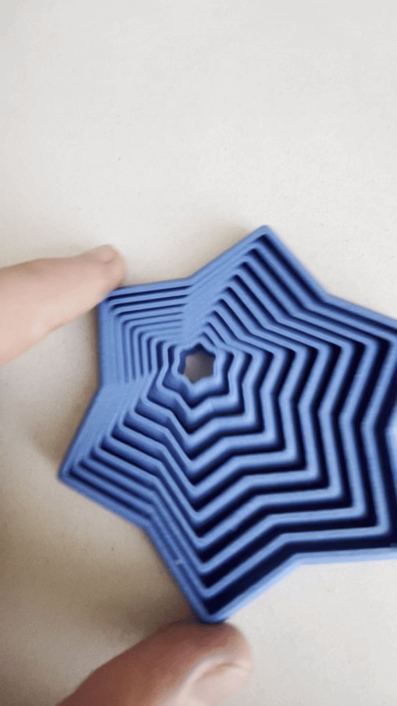 Best fidget Star, A must print for everybody