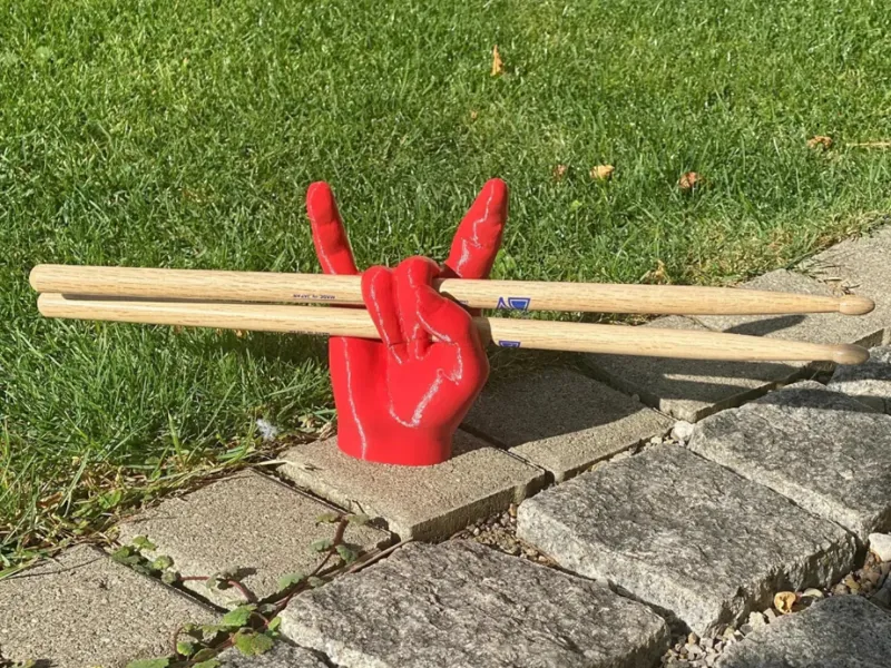 Drumstick hand holder