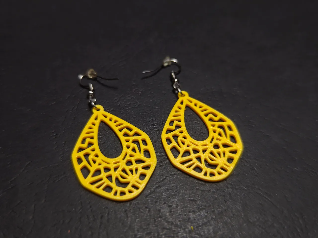 Mosaic Teardrop Earrings view 3