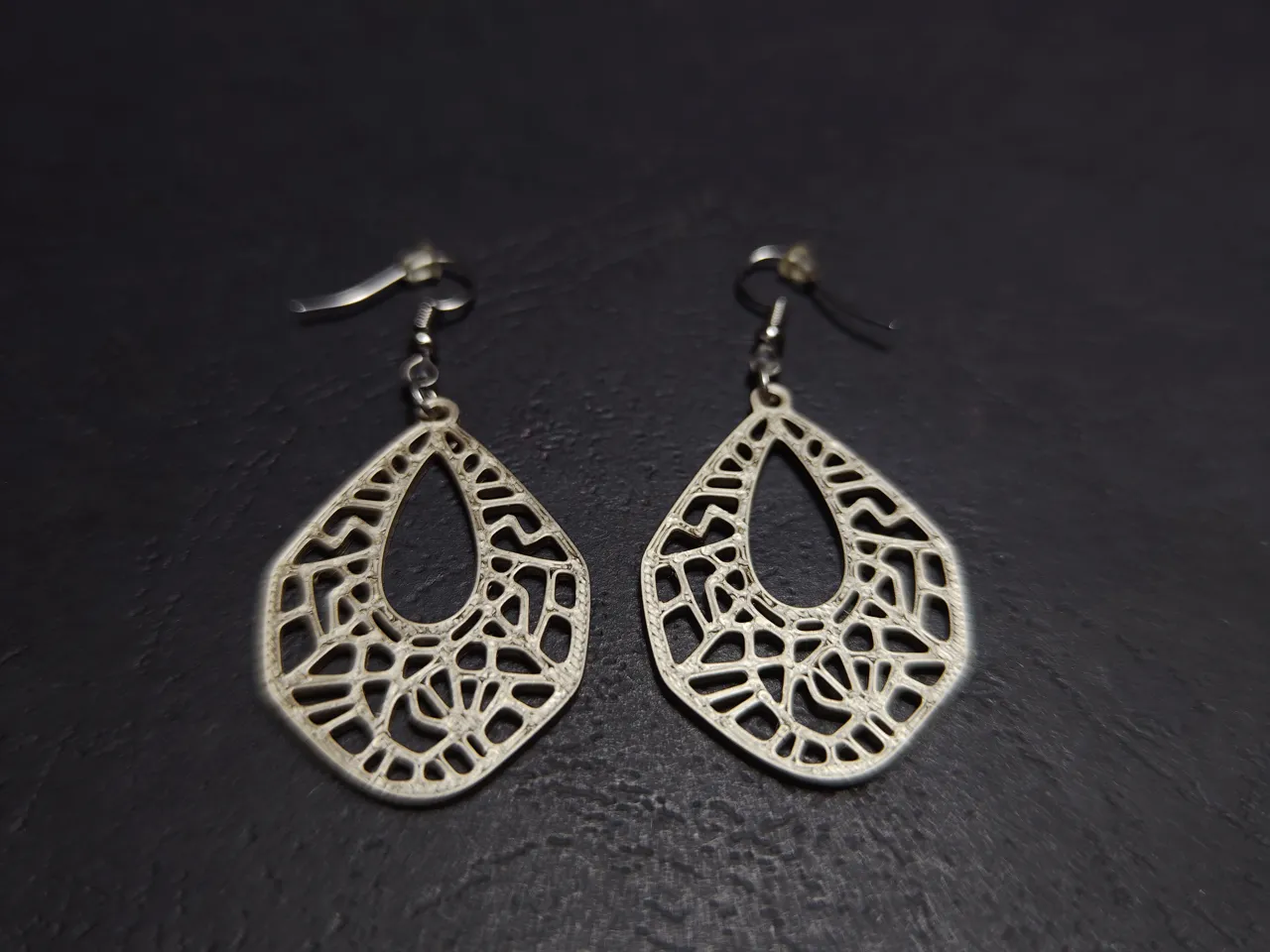 Mosaic Teardrop Earrings view 4