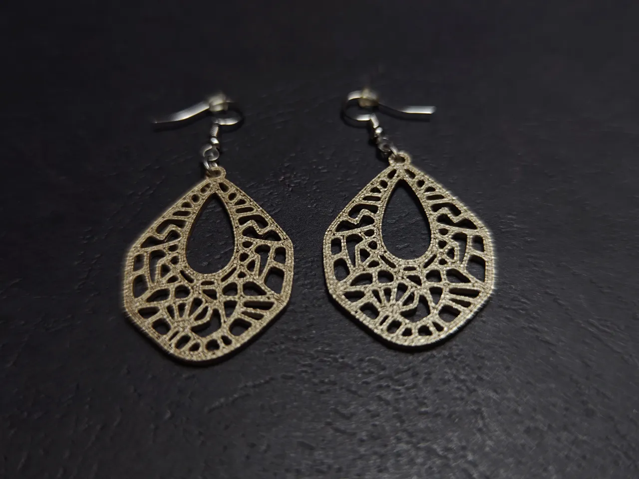 Mosaic Teardrop Earrings view 2