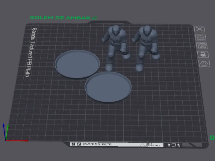 GOLEM DE AMBAR X2