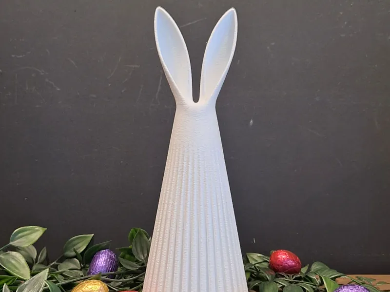 Minimalist Easter Bunny Lamp / Tealight Holder