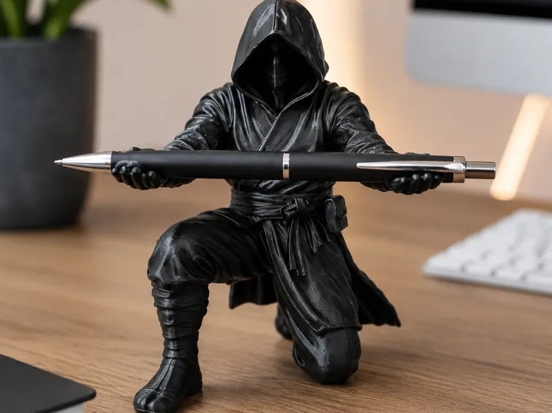 Ninja Assasin Pen Holder- Custom Desk Decor!