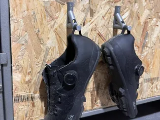 Cycling Shoe Hanger for OSB Board