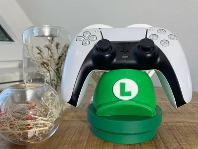 Luigi Hat Controller Holder 