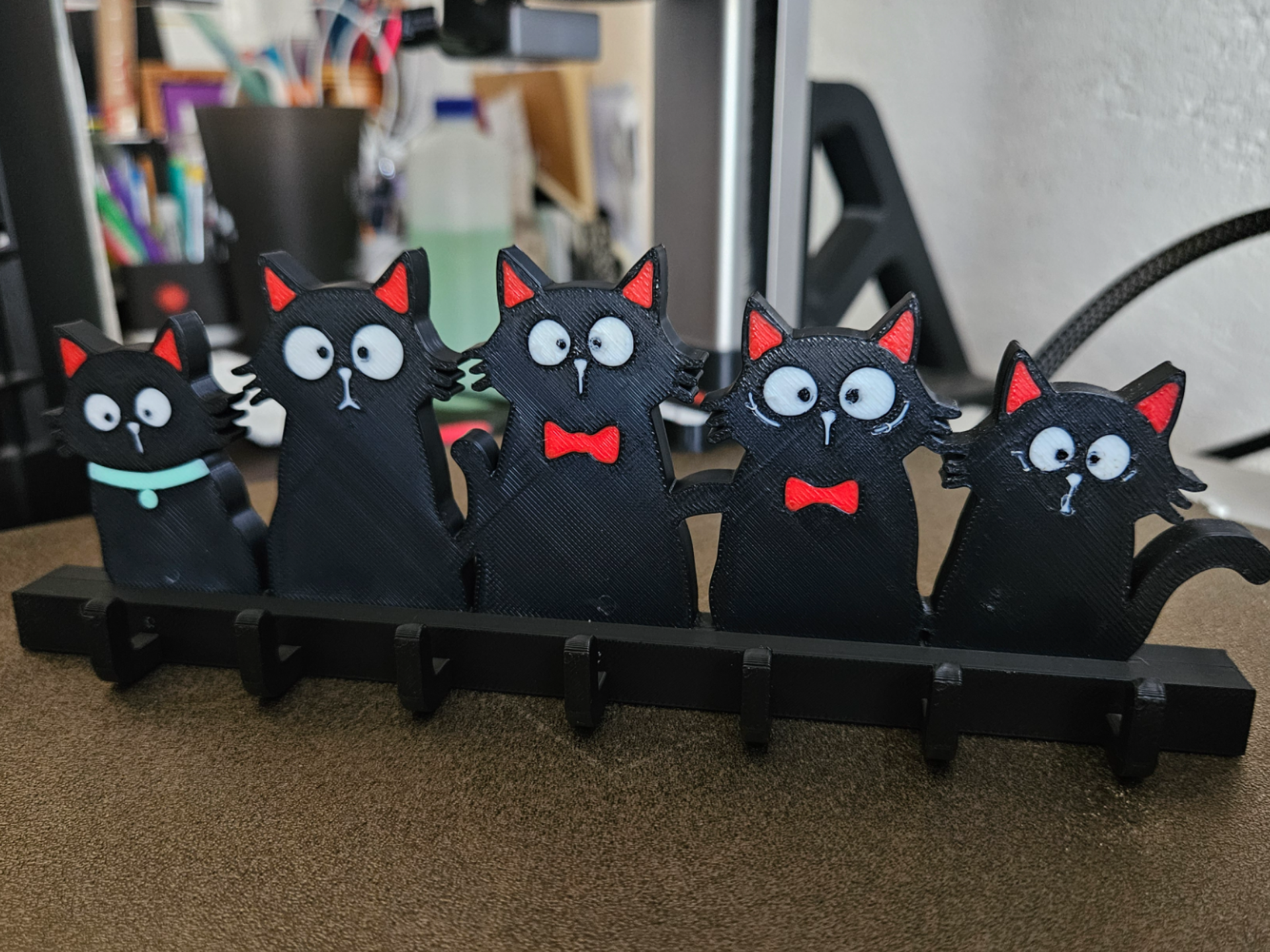 Portallaves de gatitos 