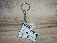 Cat keychain