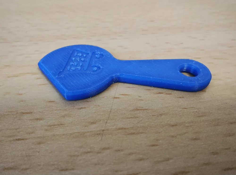Trolley Key Example Shopping Trolley keys (Strengthened), 4off - Free 3D Print Model ...
