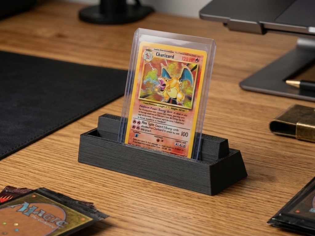 Toploader Card Holder – Trading Card Display Stand
