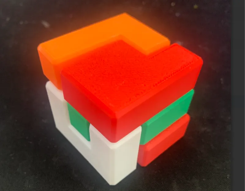 5 PIECE Puzzle Cube
