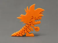 Dinosaure flexi Esprit Saiyan — photo 1