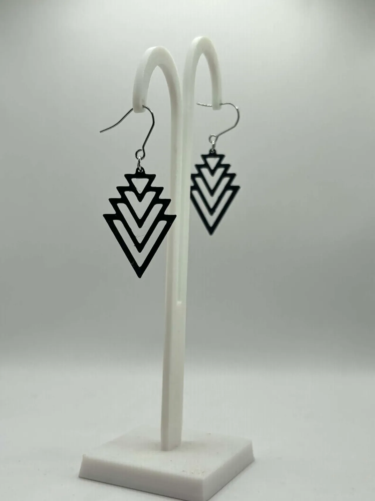Triangle Earrings - No AMS view 2