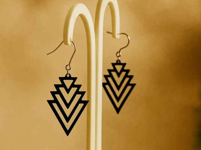 Triangle Earrings - No AMS
